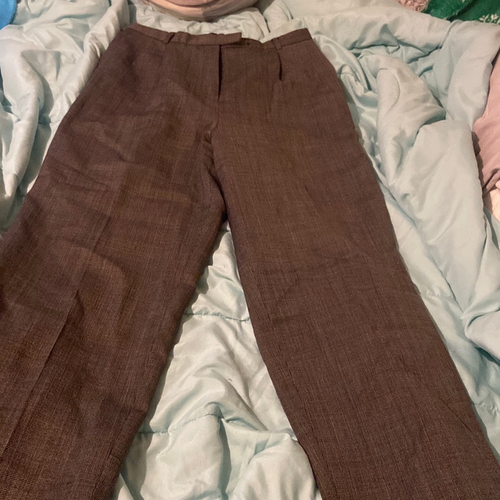 Gray dress pants